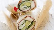 Recette: Wraps de Reblochon, jambon et épinards Recette: Wraps de Reblochon, jambon et épinards
