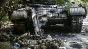 Des soldats de l'armée ukrainienne tués par des séparatistes prorusses, près de Donetsk Des soldats de l'armée ukrainienne tués par des séparatistes prorusses, près de Donetsk