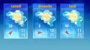 Un samedi plus frais avant le retour de températures estivales Un samedi plus frais avant le retour de températures estivales