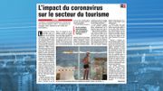 L’impact du coronavirus sur le secteur du tourisme L’impact du coronavirus sur le secteur du tourisme
