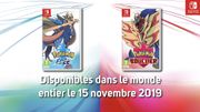 Pokémon Épée et Bouclier : Nintendo présente les nouveaux Pokémon Légendaires et annonce une date de sortie Pokémon Épée et Bouclier : Nintendo présente les nouveaux Pokémon Légendaires et annonce une date de sortie