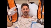 Le miraculé Romain Grosjean: "Je vais bien, sans le halo je ne serais plus là" Le miraculé Romain Grosjean: "Je vais bien, sans le halo je ne serais plus là"