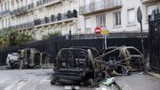 Voitures incendiées, vitrines brisées: les images de Paris au lendemain d'une journée de violences Voitures incendiées, vitrines brisées: les images de Paris au lendemain d'une journée de violences