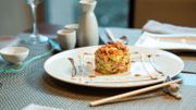 Recette de Carlo: Tartare de saumon avocat-nori Recette de Carlo: Tartare de saumon avocat-nori