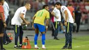Neymar, absent quatre semaines, devrait manquer les deux matches contre le FC Bruges Neymar, absent quatre semaines, devrait manquer les deux matches contre le FC Bruges