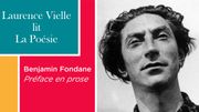 Laurence Vielle lit "Préface en prose", un poème de Benjamin Fondane