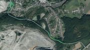 Voici le tracé de la "route des montagnes" que Sagrex veut construire. Voici le tracé de la "route des montagnes" que Sagrex veut construire.