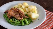 Recette : Caille rôtie au romarin Recette : Caille rôtie au romarin