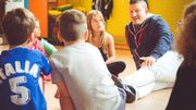 Walter Bassegio a évoqué son parcours de vie avec les enfants Walter Bassegio a évoqué son parcours de vie avec les enfants