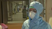 Justine Pourbaix, infirmière en soins intensifs à l'hôpital de Jolimont. Justine Pourbaix, infirmière en soins intensifs à l'hôpital de Jolimont.