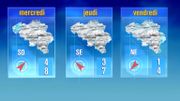 Météo : un temps frais avec quelques averses résiduelles Météo : un temps frais avec quelques averses résiduelles