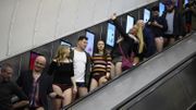 "No pants subway ride": quand des passagers du métro se promènent en sous-vêtements "No pants subway ride": quand des passagers du métro se promènent en sous-vêtements