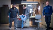Nabil Ben Yadir et Peter Van Den Begin sur le tournage Nabil Ben Yadir et Peter Van Den Begin sur le tournage