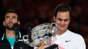 Federer très ému après sa victoire contre Cilic Federer très ému après sa victoire contre Cilic