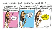 Conchita Wurst remporte le Concours Eurovision de la Chanson 2014 Conchita Wurst remporte le Concours Eurovision de la Chanson 2014