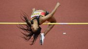 Nafissatou Thiam réussit son retour à la compétition et s'offre un record au poids Nafissatou Thiam réussit son retour à la compétition et s'offre un record au poids