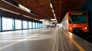 Un métro de la STIB Un métro de la STIB