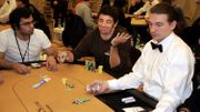 Patrick Bruel à la finale des championnats d'Europe de poker à Monaco en 2005 Patrick Bruel à la finale des championnats d'Europe de poker à Monaco en 2005