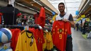 La ruée sur les maillots des Diables La ruée sur les maillots des Diables