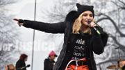 Apparition surprise de Madonna à la "Marche des femmes" de Washington