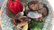 Recette de Carlo : Palourdes au gingembre et piment Recette de Carlo : Palourdes au gingembre et piment