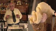 En 1997, une recette de crème glacée dans l’émission Gourmandises
