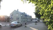Dans les rues de Mariehamn, la capitale des îles Aland, et seule ville de l'archipel Dans les rues de Mariehamn, la capitale des îles Aland, et seule ville de l'archipel