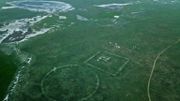 Vue aérienne diffusée par l'Université hébraïque de Jérusalem le 7 juin 2020 montrant le tracé d'une portion de la Grande Muraille de Chine dans la steppe de Mongolie. Vue aérienne diffusée par l'Université hébraïque de Jérusalem le 7 juin 2020 montrant le tracé d'une portion de la Grande Muraille de Chine dans la steppe de Mongolie.