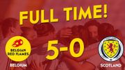 Les Red Flames dominent facilement l'Ecosse en amical Les Red Flames dominent facilement l'Ecosse en amical