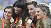 La médaille d'argent de 2008, devenue or olympique en 2016 La médaille d'argent de 2008, devenue or olympique en 2016