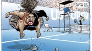Un Australien sous le feu des critiques pour une caricature de Serena Williams Un Australien sous le feu des critiques pour une caricature de Serena Williams