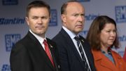 David Lappartient, le patron de l'UCI, aux côtés de Tom Van Damme le patron du cyclisme belge. David Lappartient, le patron de l'UCI, aux côtés de Tom Van Damme le patron du cyclisme belge.