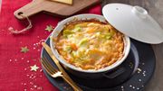Recette : clafoutis aux poireaux, saumon fumé et gruyère Recette : clafoutis aux poireaux, saumon fumé et gruyère