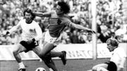 Johan Cruyff lors de la finale de la Coupe du Monde 74 Johan Cruyff lors de la finale de la Coupe du Monde 74