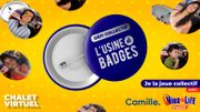 Défi collectif : envoyez votre selfie pour l'usine à badges du défi Camille Défi collectif : envoyez votre selfie pour l'usine à badges du défi Camille