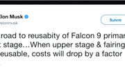 Insolite : Elon Musk dévoile tous les ratés des fusées SpaceX Insolite : Elon Musk dévoile tous les ratés des fusées SpaceX