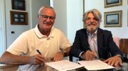 Claudio Ranieri est le nouvel entraîneur de la Sampdoria Claudio Ranieri est le nouvel entraîneur de la Sampdoria
