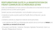 Manifestation pour les pensions ce 16 mai: le point sur les perturbations, région par région Manifestation pour les pensions ce 16 mai: le point sur les perturbations, région par région