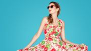 La robe fleurie redevient tendance La robe fleurie redevient tendance