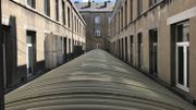 Au-dessus de la verrière, des logements vides Au-dessus de la verrière, des logements vides