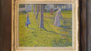"La partie de tennis", de Théo van Rysselberghe aux enchères le 4 juin à Paris "La partie de tennis", de Théo van Rysselberghe aux enchères le 4 juin à Paris
