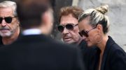 Le "taulier" comme on l'appelait parfois, lors de sa dernière apparition publique. C'était au funérailles de Mireille Darc, le 1er septembre Le "taulier" comme on l'appelait parfois, lors de sa dernière apparition publique. C'était au funérailles de Mireille Darc, le 1er septembre