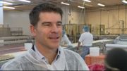 Arnaud Bonnel exporte 15% de sa production en Grande-Bretagne Arnaud Bonnel exporte 15% de sa production en Grande-Bretagne