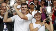Martina Hingis et Jamie Murray gagnent le double mixte Martina Hingis et Jamie Murray gagnent le double mixte