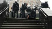 Une petite centaine d'arrestations en marge de la manifestation contre le pacte de Marrakech Une petite centaine d'arrestations en marge de la manifestation contre le pacte de Marrakech