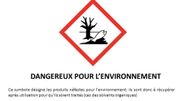 Dangereux pour l'environnement Dangereux pour l'environnement