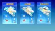 Amélioration temporaire avant le retour de la pluie dimanche Amélioration temporaire avant le retour de la pluie dimanche