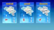 Un temps plus sec pour samedi, des nuages pour dimanche Un temps plus sec pour samedi, des nuages pour dimanche
