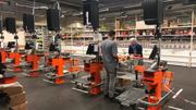 Il n'y avait pas affluence dans ce supermarché montois... ce mercredi. Il n'y avait pas affluence dans ce supermarché montois... ce mercredi.