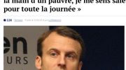 EmmanuMacron se lave les mains après avoir serré celles de "pauvres": décryptage d'une rumeur EmmanuMacron se lave les mains après avoir serré celles de "pauvres": décryptage d'une rumeur